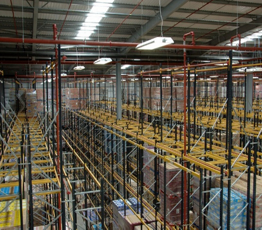 Double Deep Pallet Racking in Warehouse