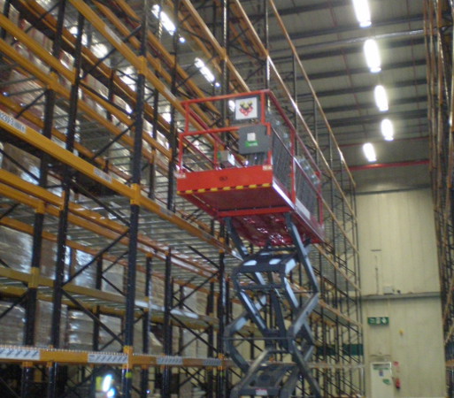 Racking Installation in Warehouse